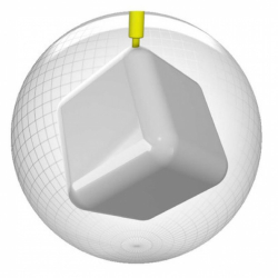 Bowlingball - Bowlingkugel - Storm - Clear Storm White